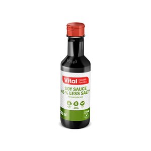 VITAL SOY SAUCE 45% LESS SODIUM 250ML