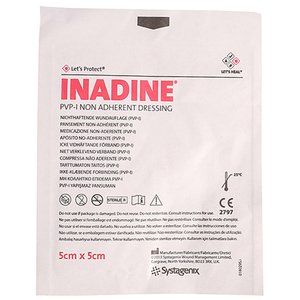INADINE PVP-I NON-ADH 5CM X 5CM 1
