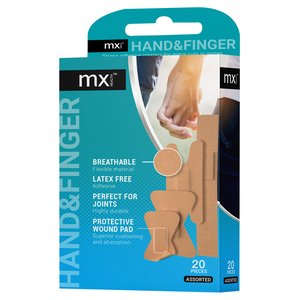 FABRIC FINGER PLASTER MX ASSORTED 20's
