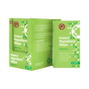 LEVTRADE INSECT REPELLENT WIPE 6 SACHETS