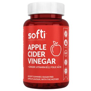 SOFTI APPLE CIDER VINEGAR GUMMIES 60