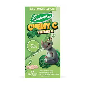 JUNGLEVITES CHEWY-C APPLE 60