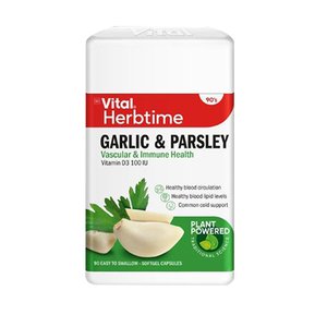 VITAL GARLIC & PARSLEY CAPS 90
