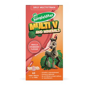 JUNGLEVITES MULTIV CHEW TABLETS 60