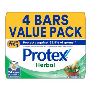PROTEX SOAP HERBAL 4X175G VALUE PACK~