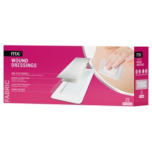 WOUND DRESSING MX FABRIC 10X25CM 25 ~