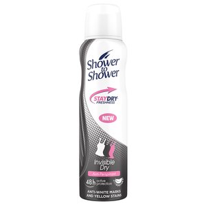 SHOWER TO SHOWER DEO INVISIBLE DRY 150ML