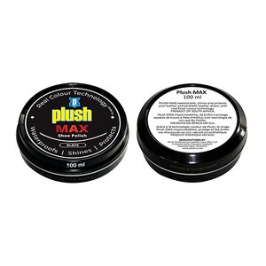 PLUSH MAX POLISH BLACK 100ML